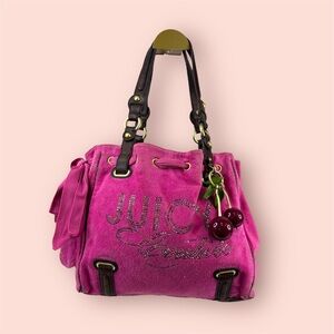Vintage Cherry Juicy Couture Pink Handbag